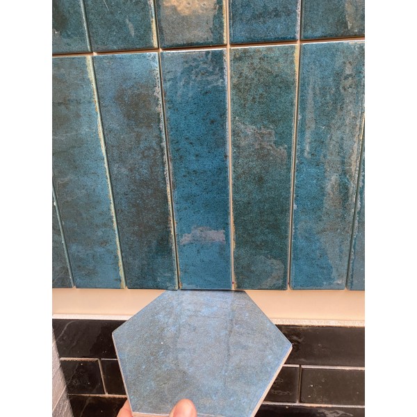 Soho Blue 6x25cm Porcelain Gloss...