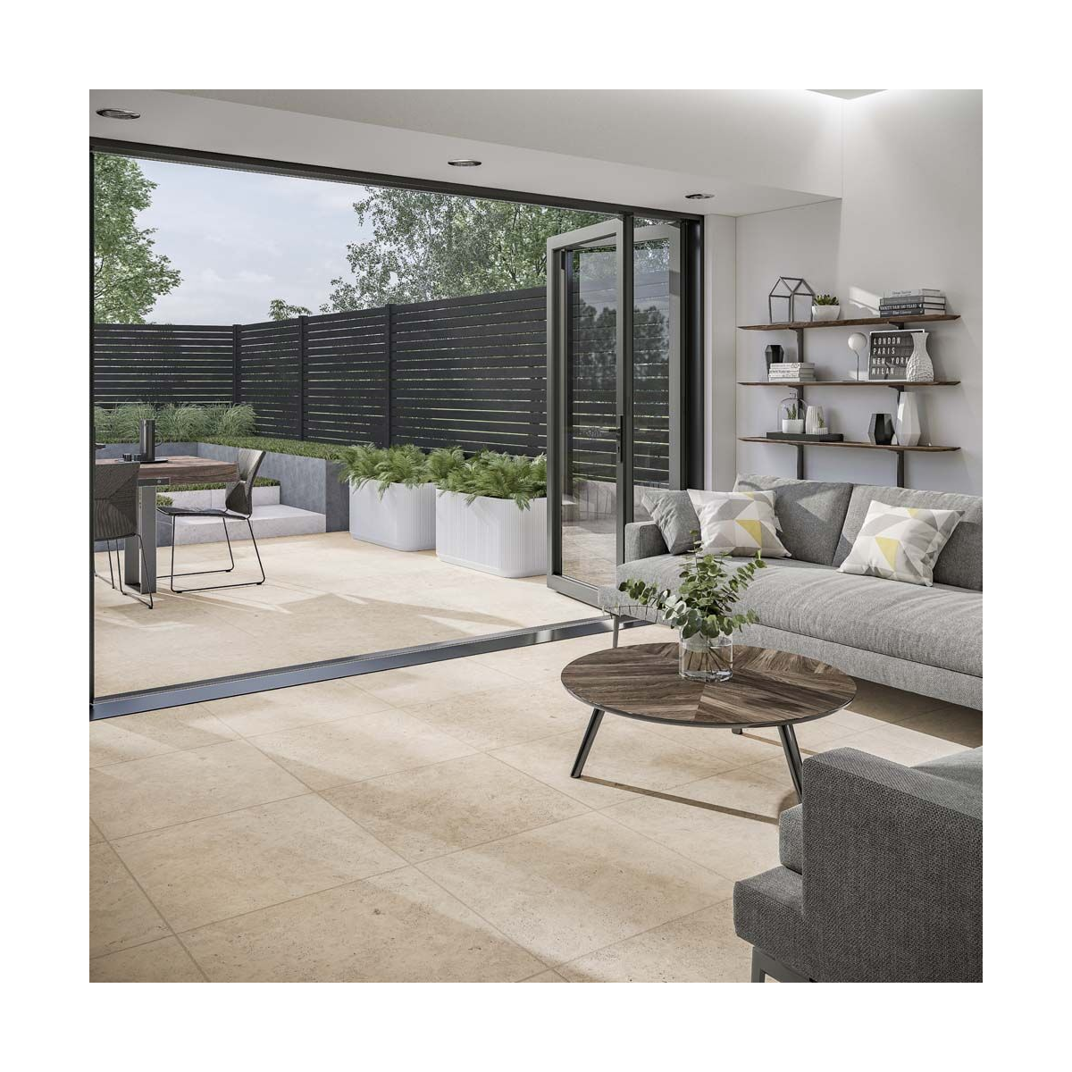 Verona Hampton Beige 60x60cm