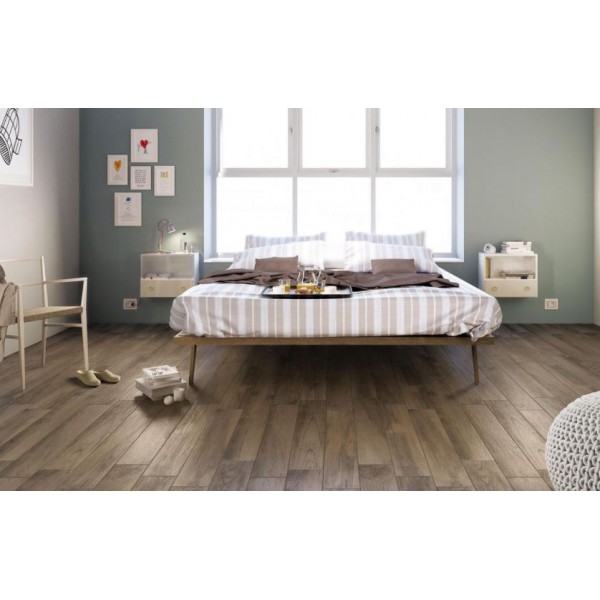 Forest Oak Fagg Porcelain Matt Kitchen Floor Tile