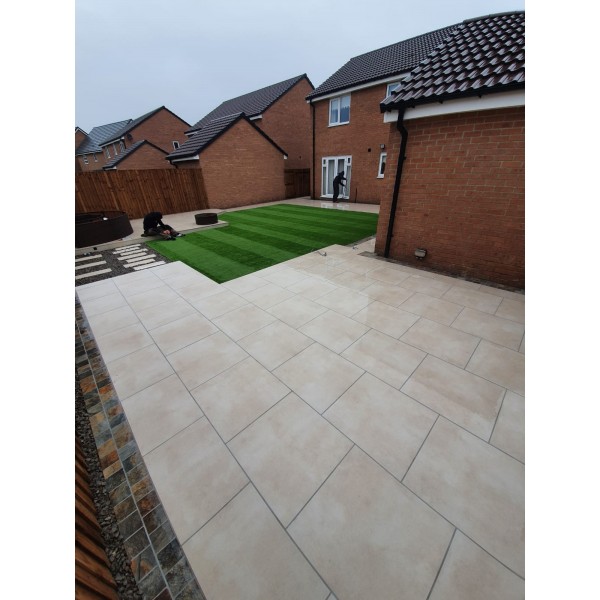 Town Beige XXL 60x60x2cm Porcelain...