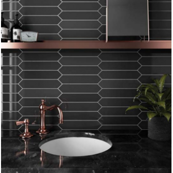 Arrow Black 5x25cm Ceramic...