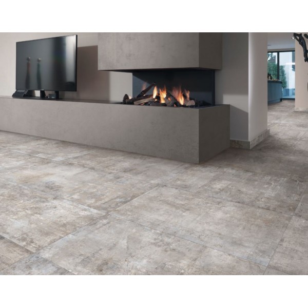 Murales Grey Porcelain Matt Bathroom Floor Tile 60x120cm