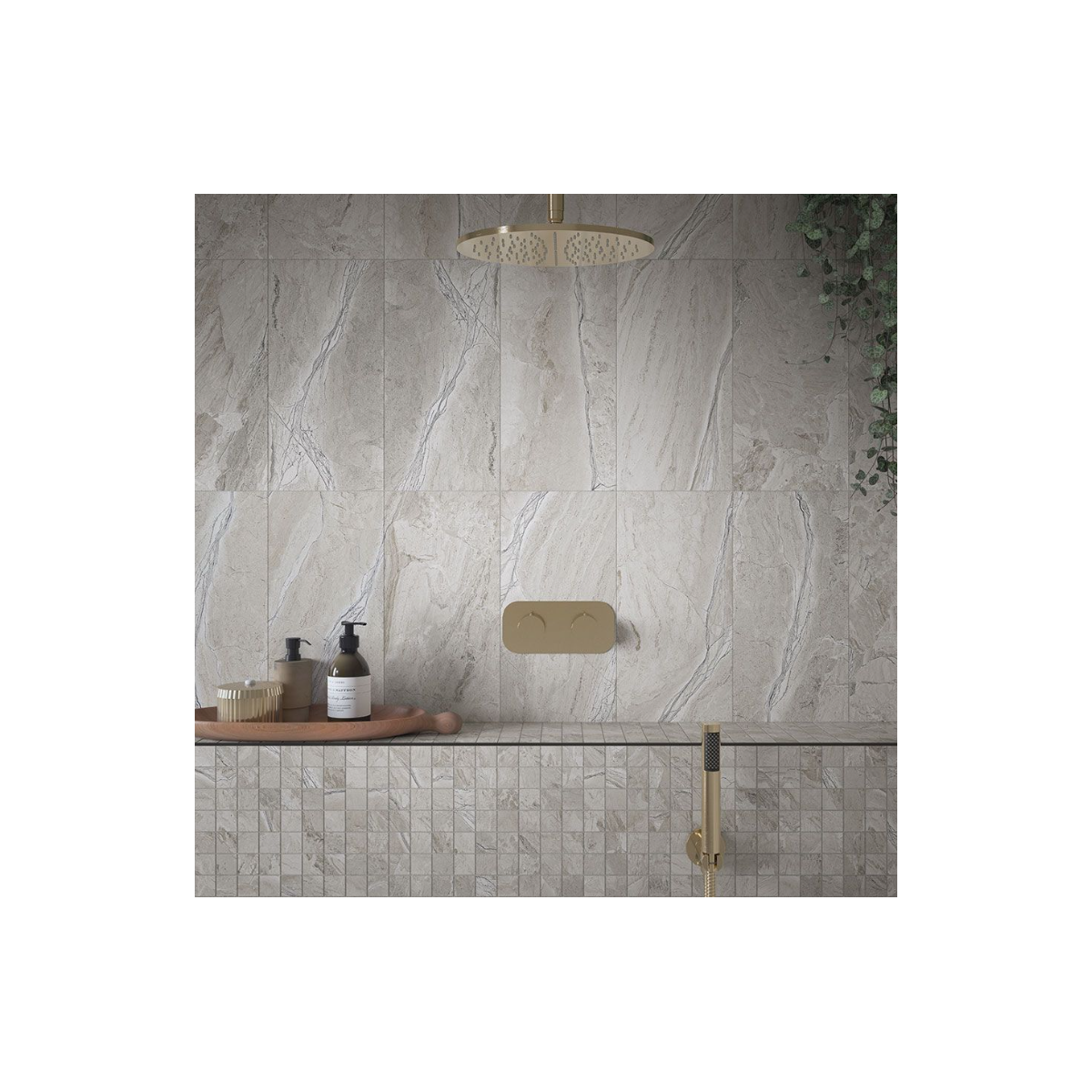 Verona Earthsong Natural Matt Porcelain Wall & Floor Tile 60x30cm, Pack