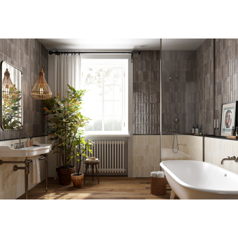 Soho Taupe 6x25cm Porcelain...