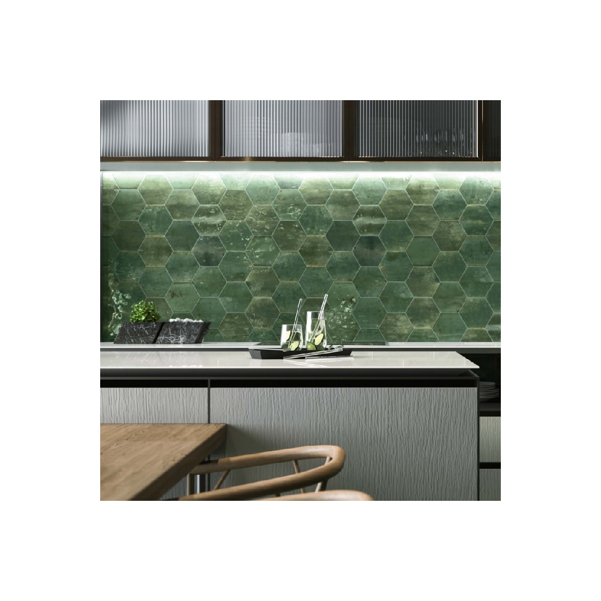 Hope Hex Olive 15 x 17.3cm