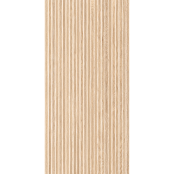 Canne Wood 3D Ecru 60x120x1cm