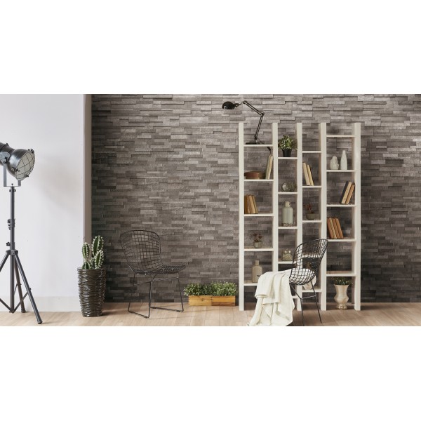 Volcano 3D Taupe Splitface 15x61cm