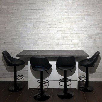 Rockface White 15x60cm