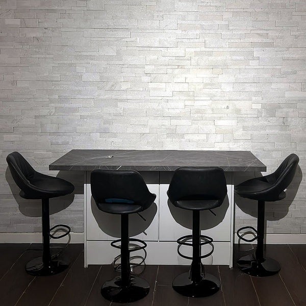 Rockface White 15x60cm