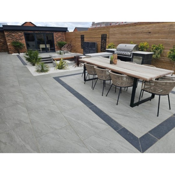 Riviera Anthracite Outdoor Tile...