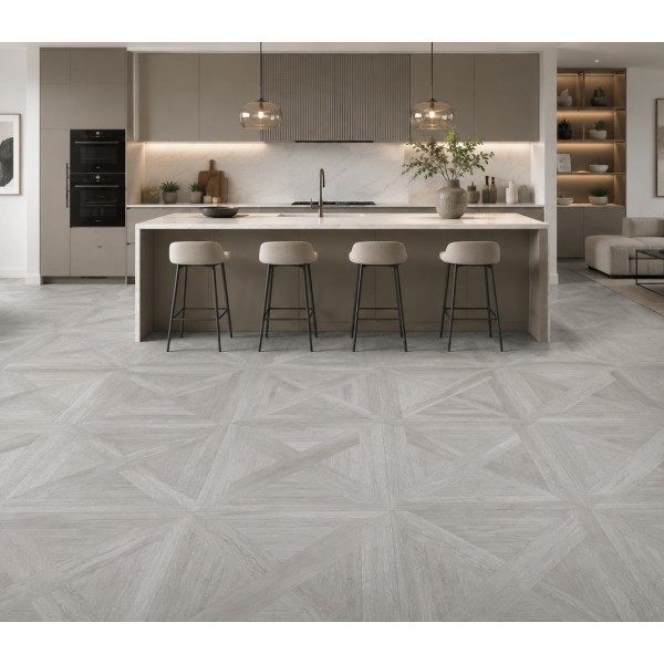 Alberta Gris Wood Tile 60x60