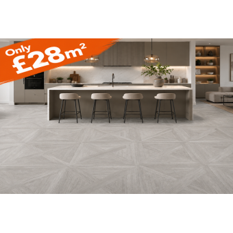 Alberta Gris Wood Tile 60x60