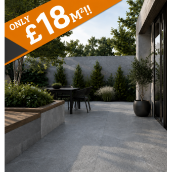 Greek  Light Grey 601x601x18mm