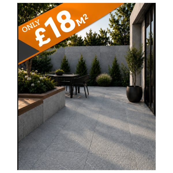 Greek Dark Grey 601x601x18mm