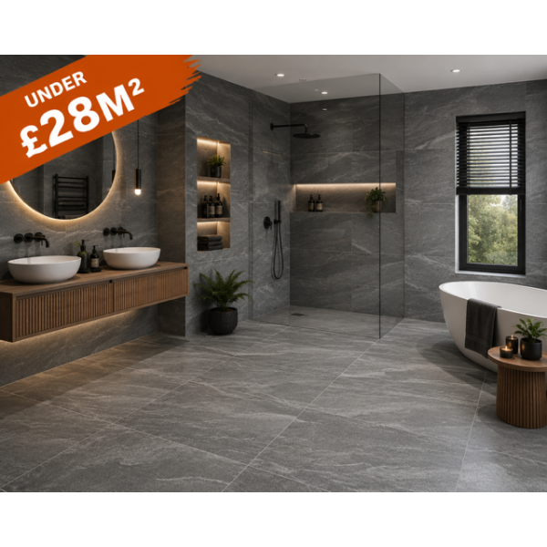 Stratstone Grey 120x60cm