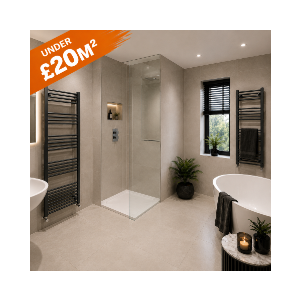 Oslo White Polished Porcelain 60x60cm