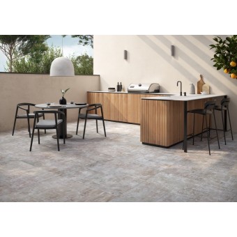 Satin Grey Ret 100x100x1cm