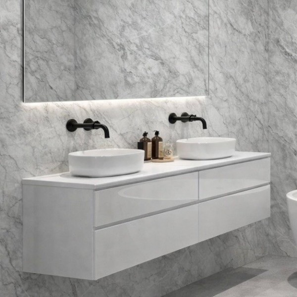 TTS101 Grey Marble Gloss SP 2.4x1m 10mm