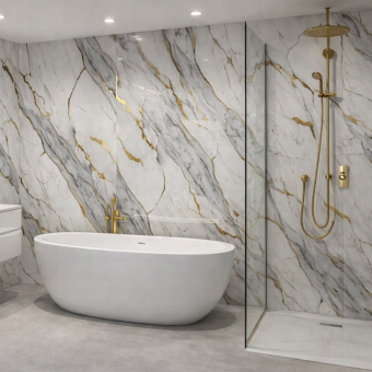 Z248 Oro Gold Marble Gloss...