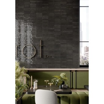 Marrakech Black Gloss 10x10cm