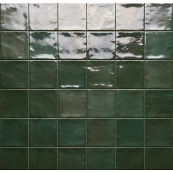 Marrakech Green Gloss 10x10cm 2