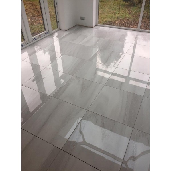 Alcudia White 60x60cm Porcelain Gloss... Alcudia White 60x60cm Porcelain Gloss...