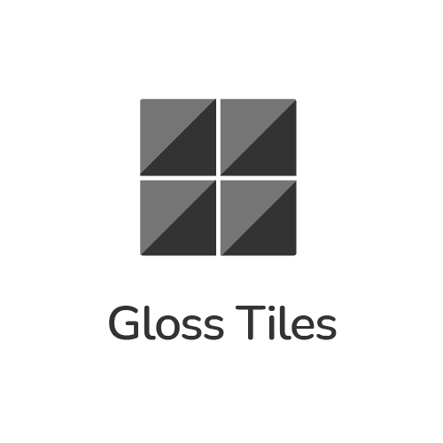 Gloss tiles home icon