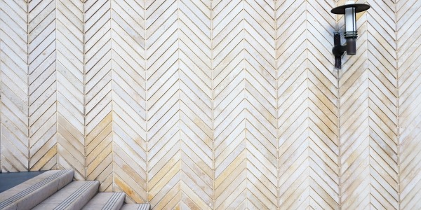 Trend focus of the month - chevron tiles